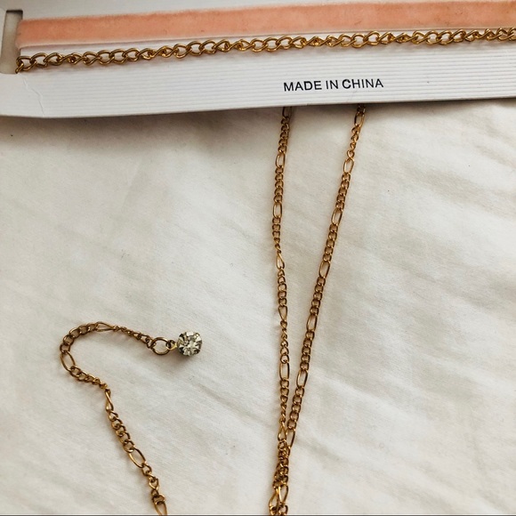 Velvet Pink Choker Necklace - Picture 3 of 3